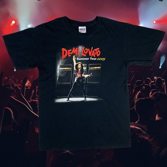 Demi Lovato Summer Tour 2009 Shirt Size Small - Picture 1 of 3